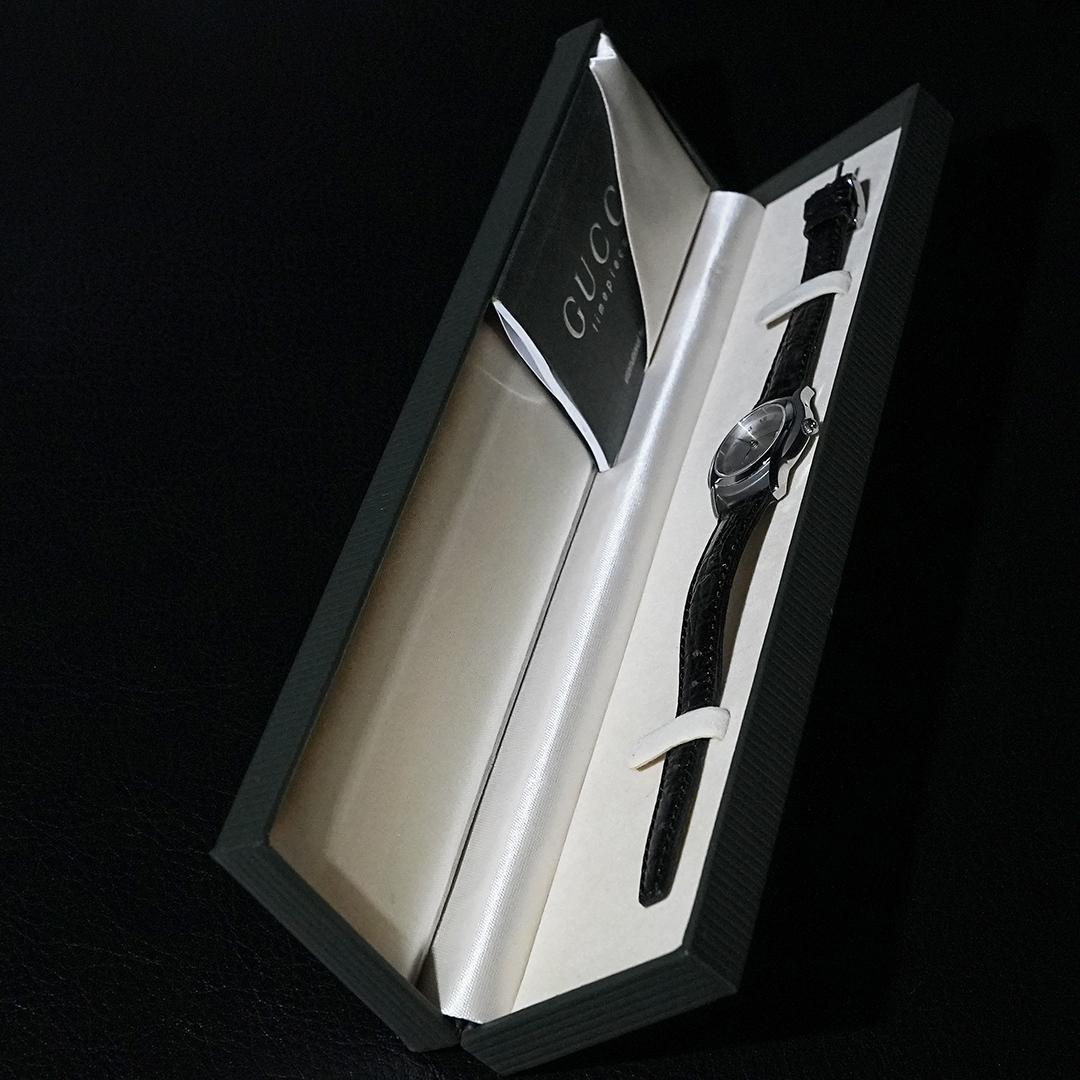 稼働　ケース付き　GUCCI レディース 時計 腕時計　5500L グッチ
