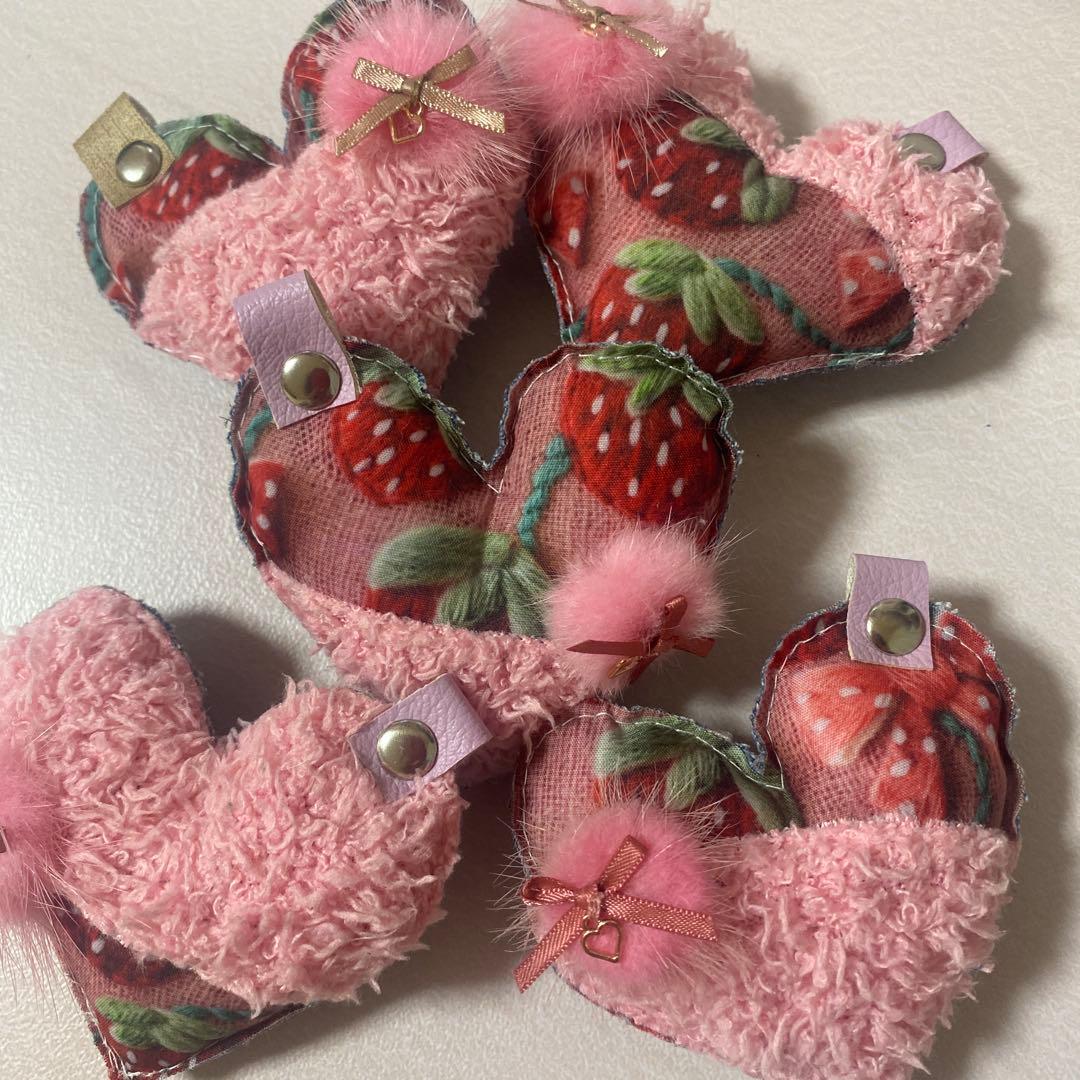 いちごパフェ★デニムリメイクチャーム❤︎オーダー❷