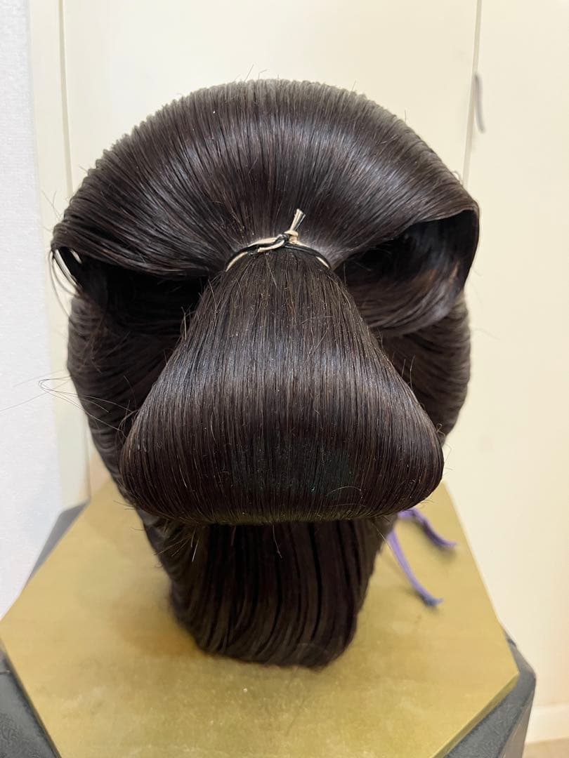 日本髪　かつら　つぶし島田　芸者　芸妓　　日本舞踊　大衆演劇　Mサイズ