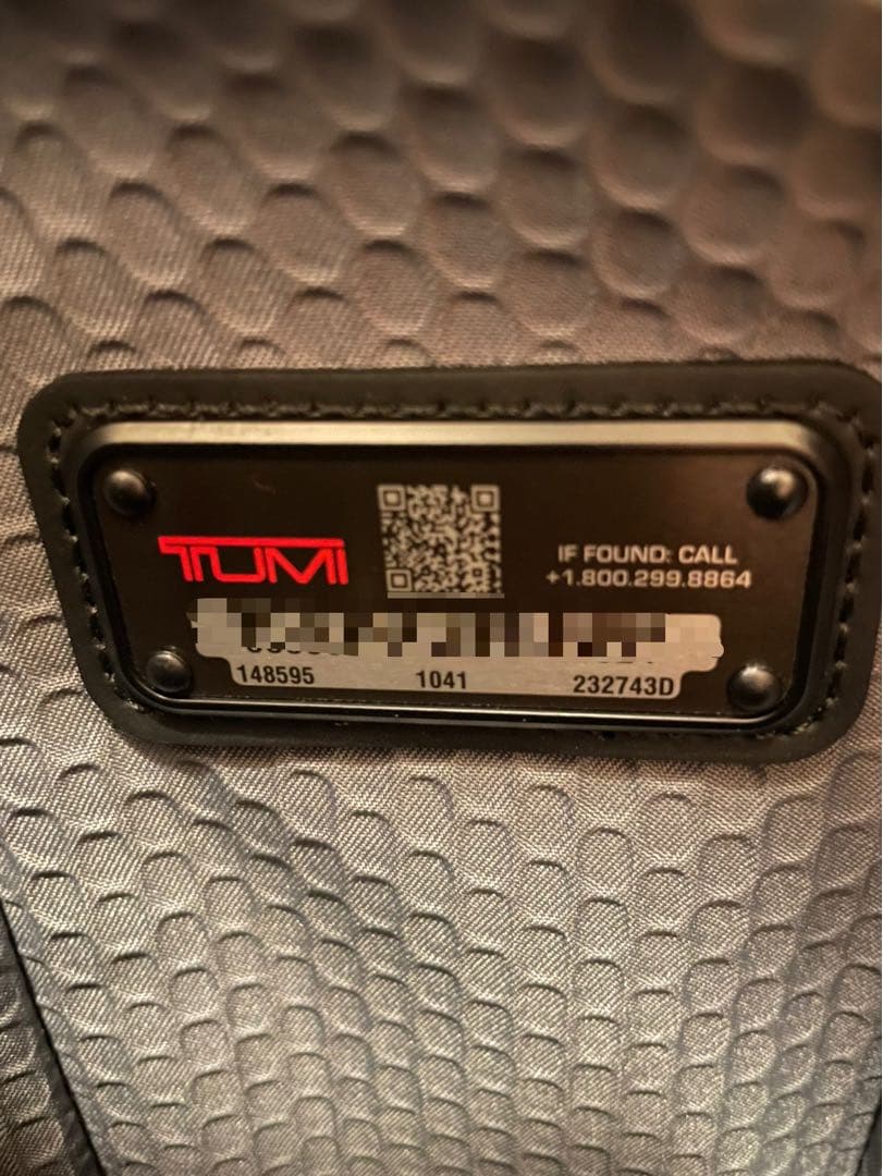 TUMI トゥミ　ナイトスリング　アルファブラボ 232743D ブラック 黒