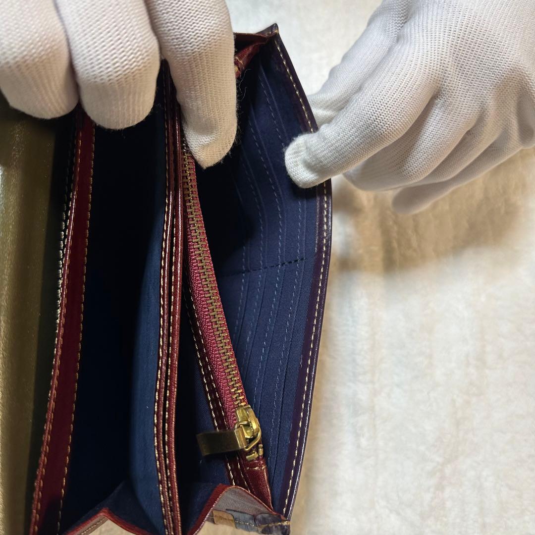 【廃盤】TAKEO KIKUCHI（タケオキクチ） 本革長財布 レザーウォレット