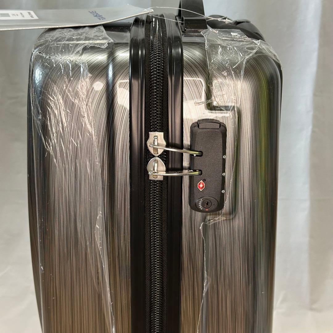 Samsonite スーツケース 20インチ TSAロック チャコール シルバー