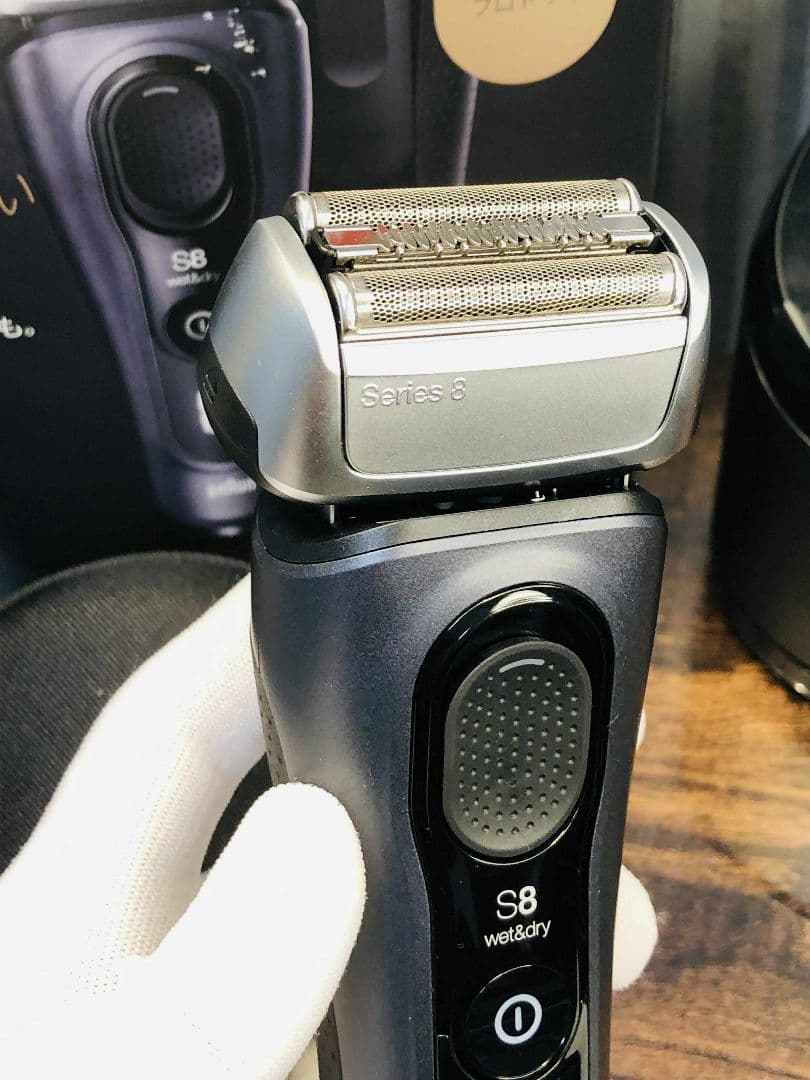 【美品】Braun S8 8563cc メンズ電気シェーバー ブラウンシリーズ8