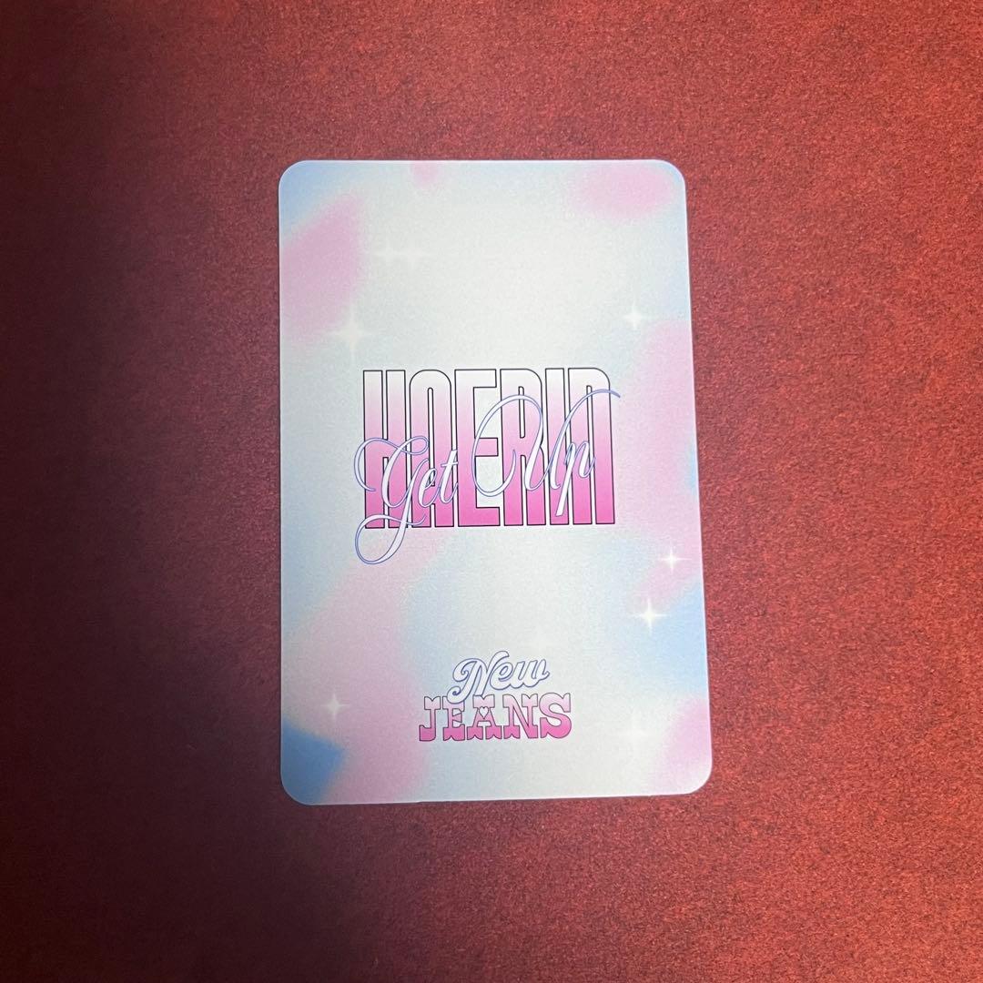 new jeans ヘリン　サノク get up トレカ　haerin