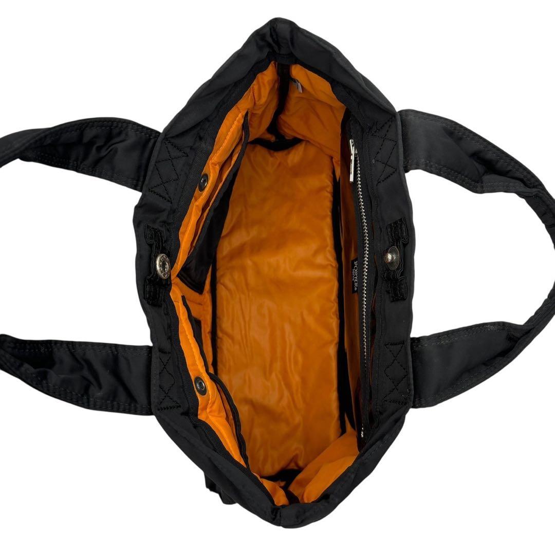 ポーター タンカー A4可 トートバッグ ハンドバッグ 男女可 ナイロン 黒