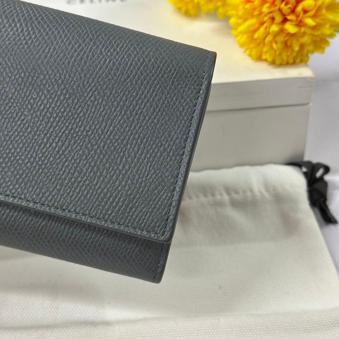 新品同様‼️ 現行　セリーヌ　CELINE 財布　長財布　グレインカーフスキン