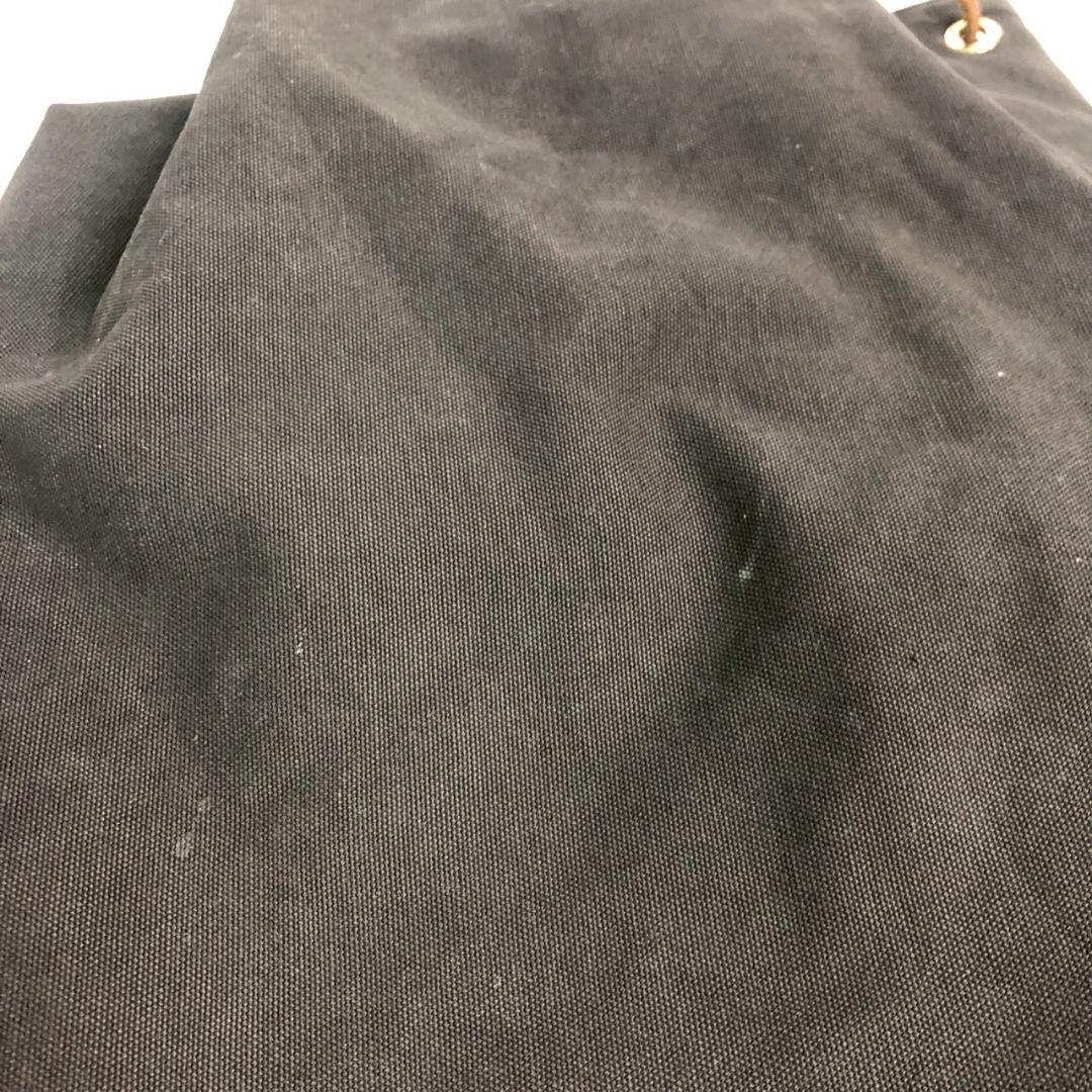 HERMES エルメス ポロションミミル 巾着 ショルダーバッグ ブラウン