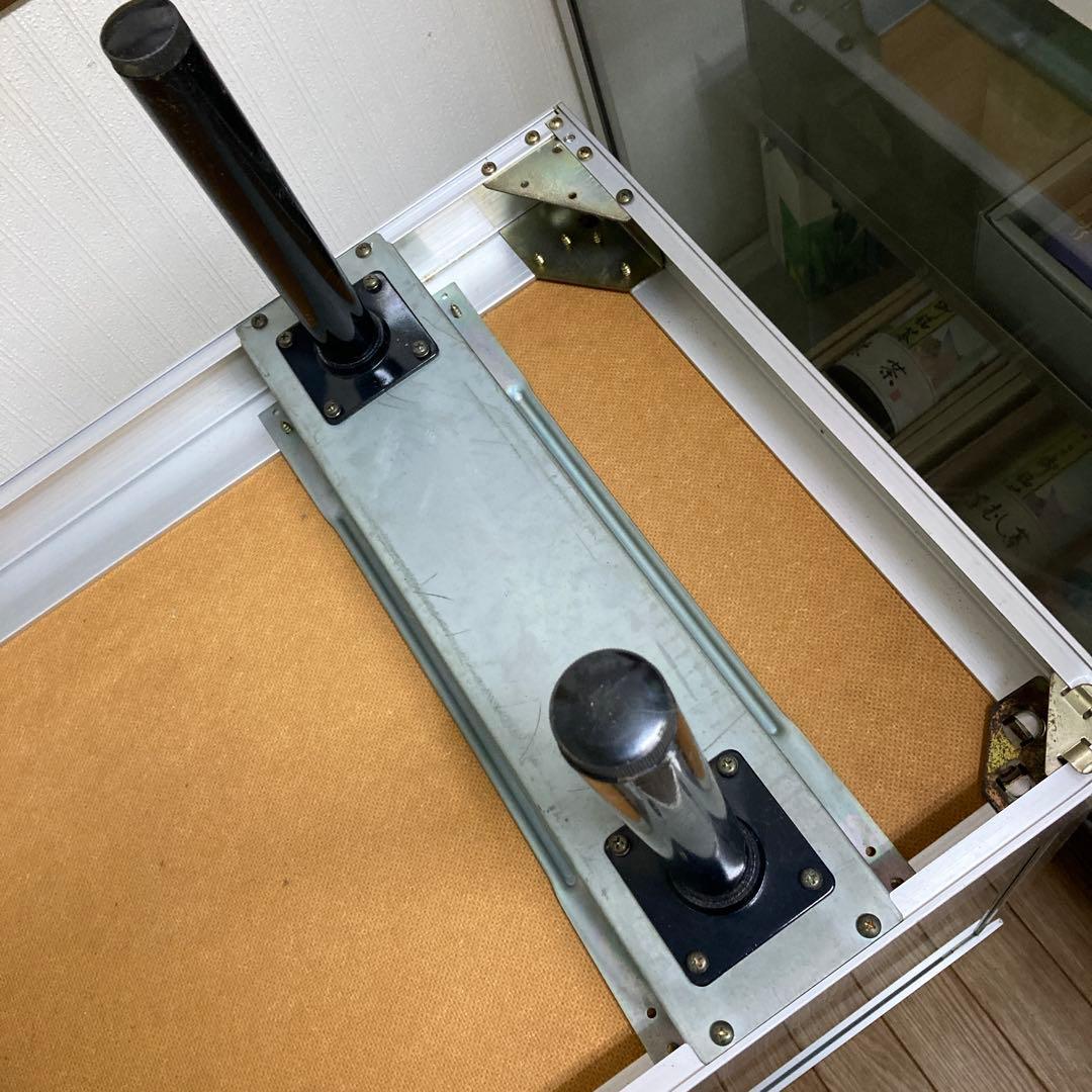 M*e様 ガラスショーケース ガラスディスプレイ棚 120cm×90cm×45c