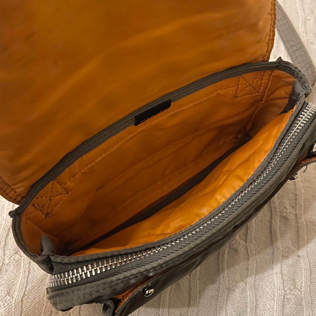 PORTER ポーター タンカー ショルダーバッグ グレー ショルダーウォレット