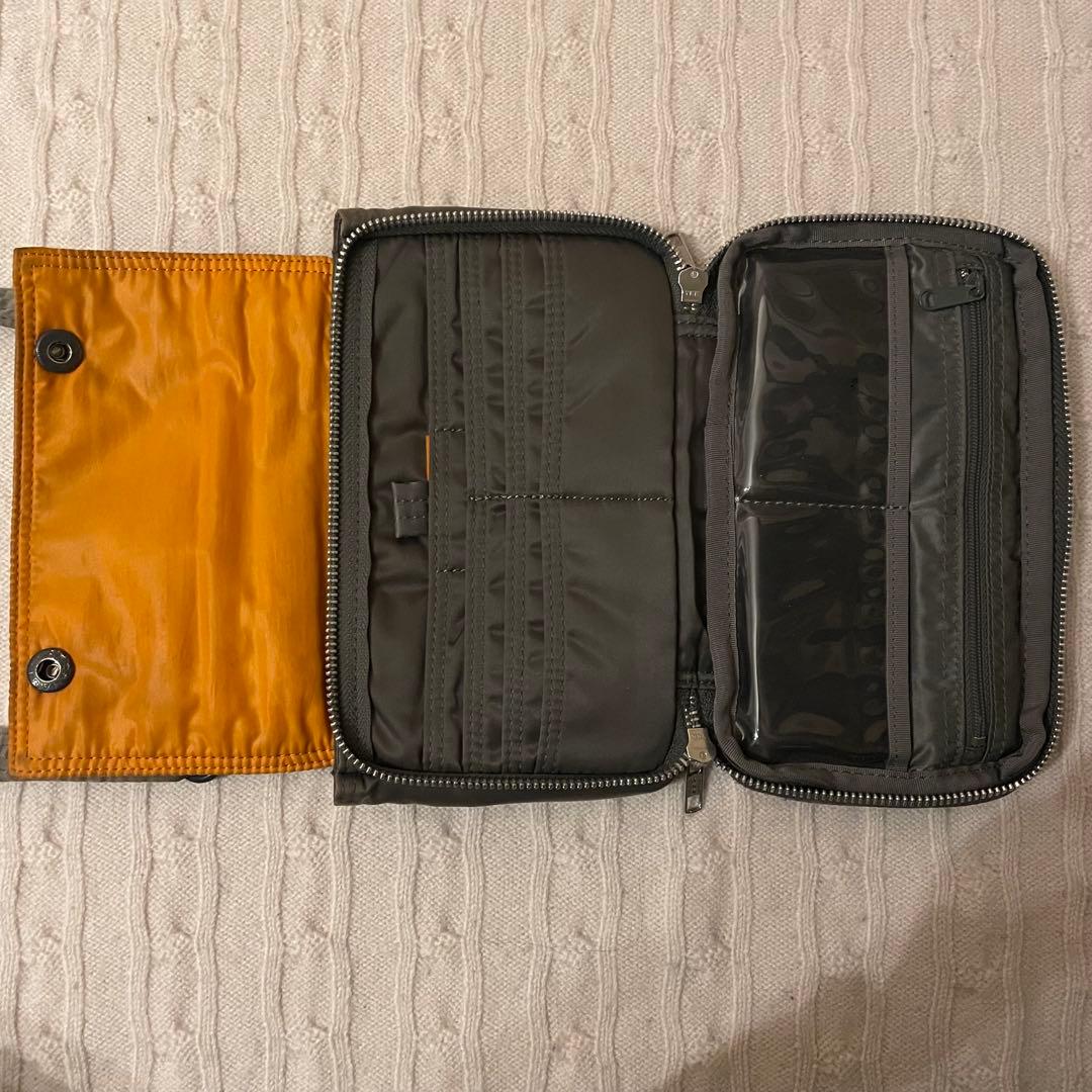 PORTER ポーター タンカー ショルダーバッグ グレー ショルダーウォレット