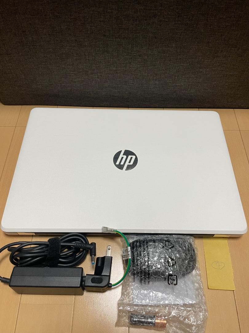 ④HP 15.6型ノートPC 最新windows11導入済！ 新品マウス付