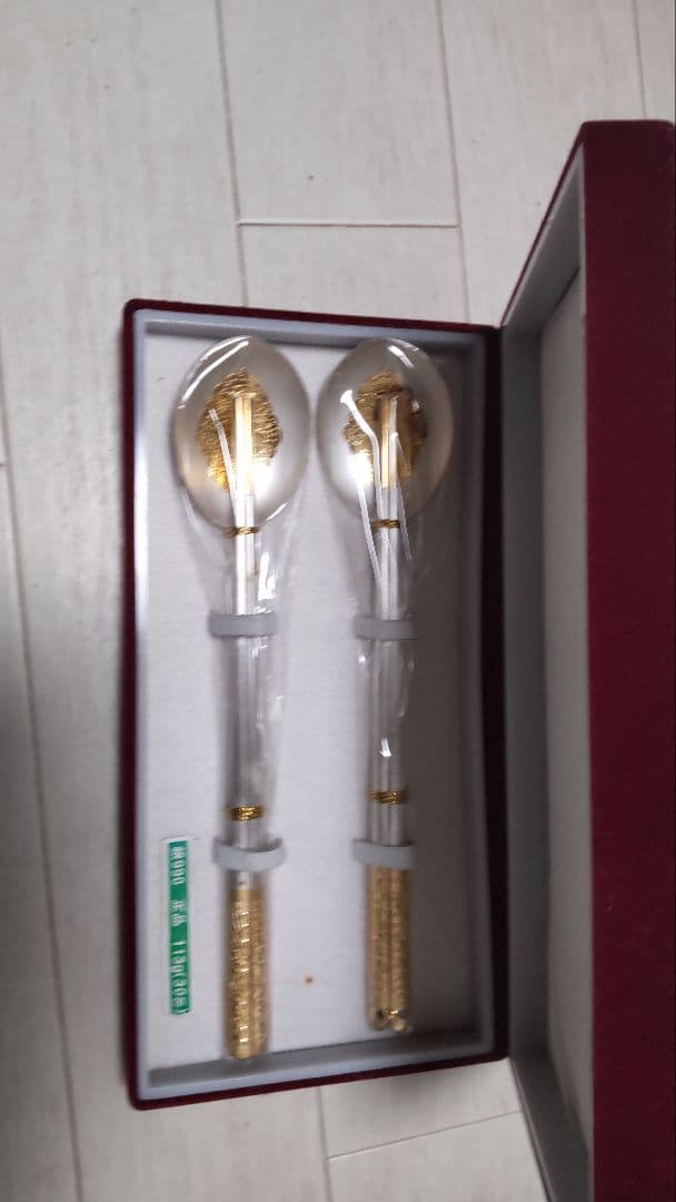 韓国製銀990スプーン&箸セット