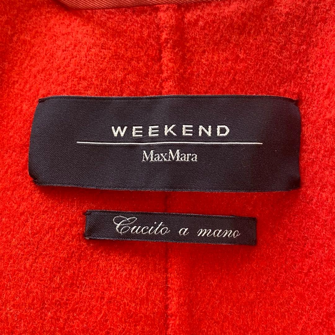タグ付✨️MaxMara クチートアマーノ バージンウール リバーコート 38