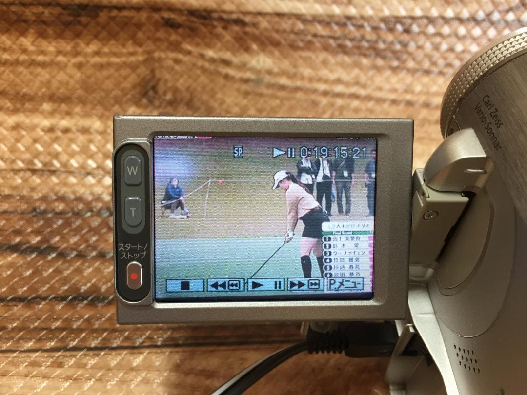 撮影再生ダビングOK　良品　SONY　DCR-PC350　付属品あり　液晶綺麗