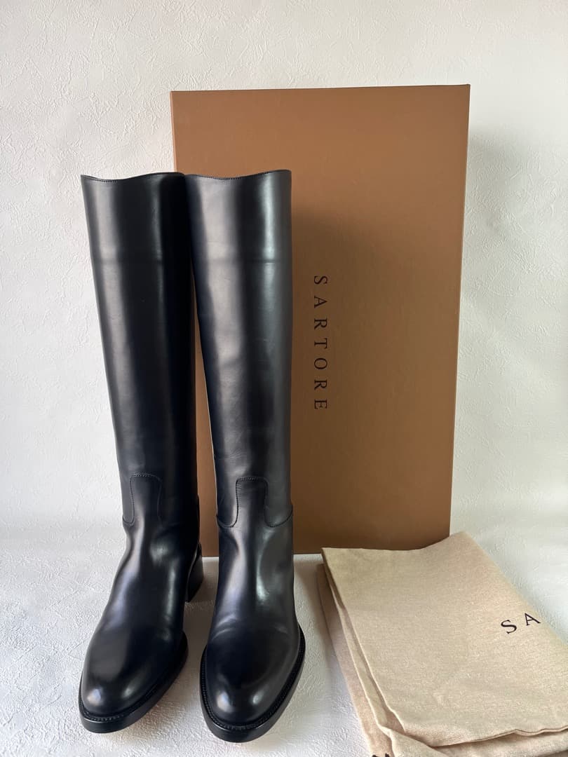 【新品】SARTORE（サルトル）ロングブーツ／ジョッキーブーツ