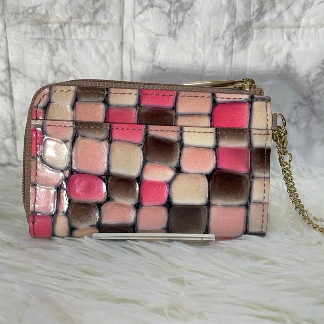 【未使用級】ATAO ベル　キーケース＋ミニ財布　チェリー