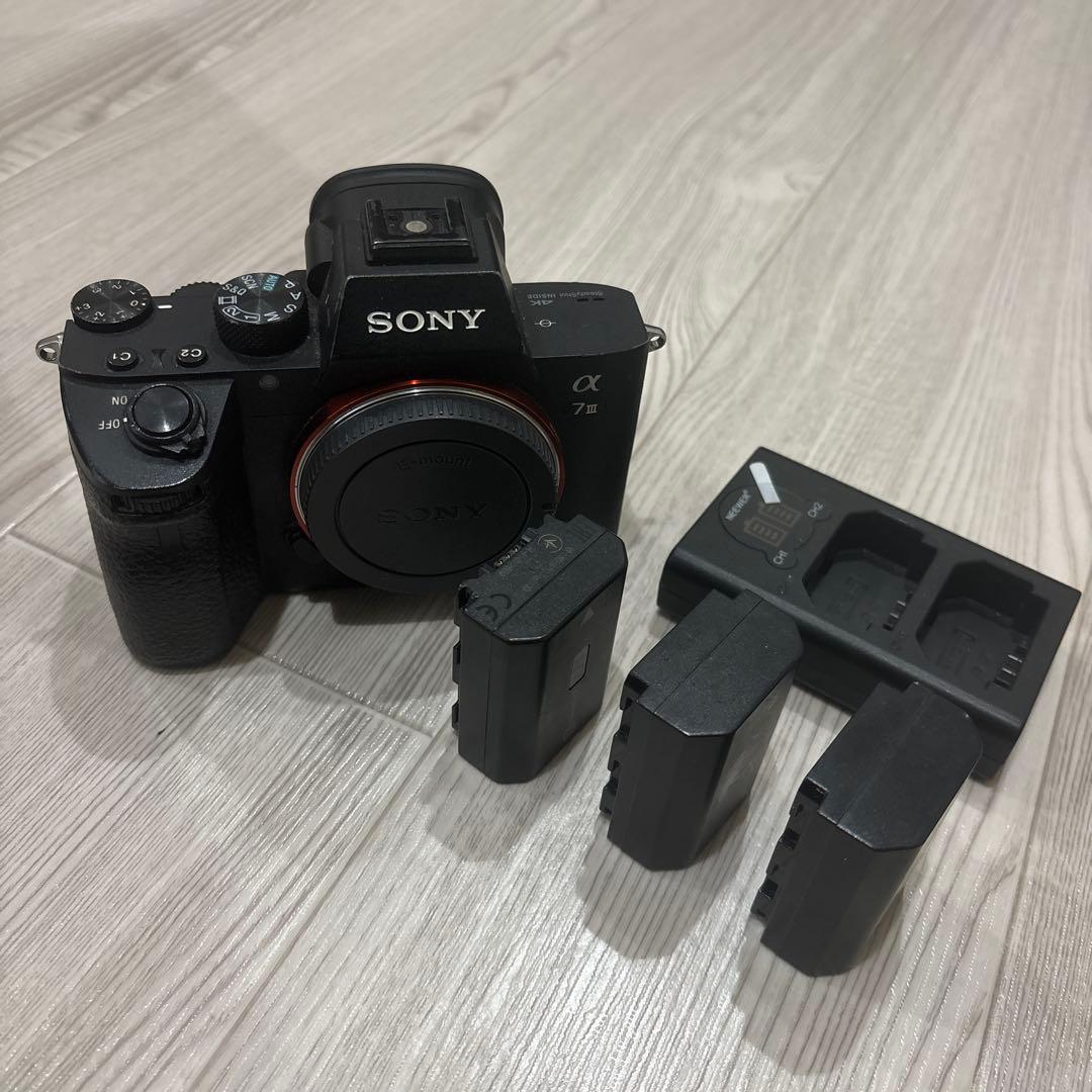 SONY α7 III 予備バッテリー2個＆充電器付き