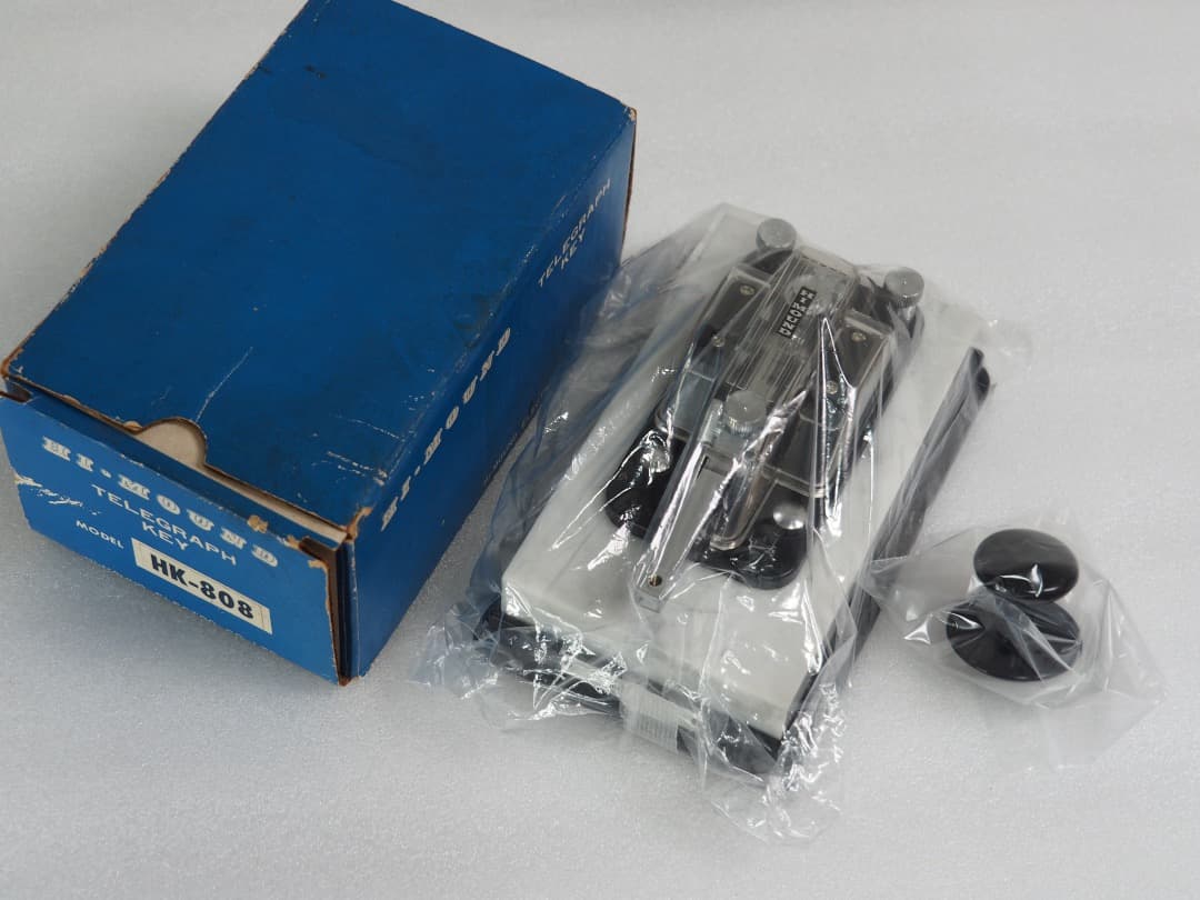 HI-MOUND ハイモンド HK-808 電けん （電信キー）箱付き