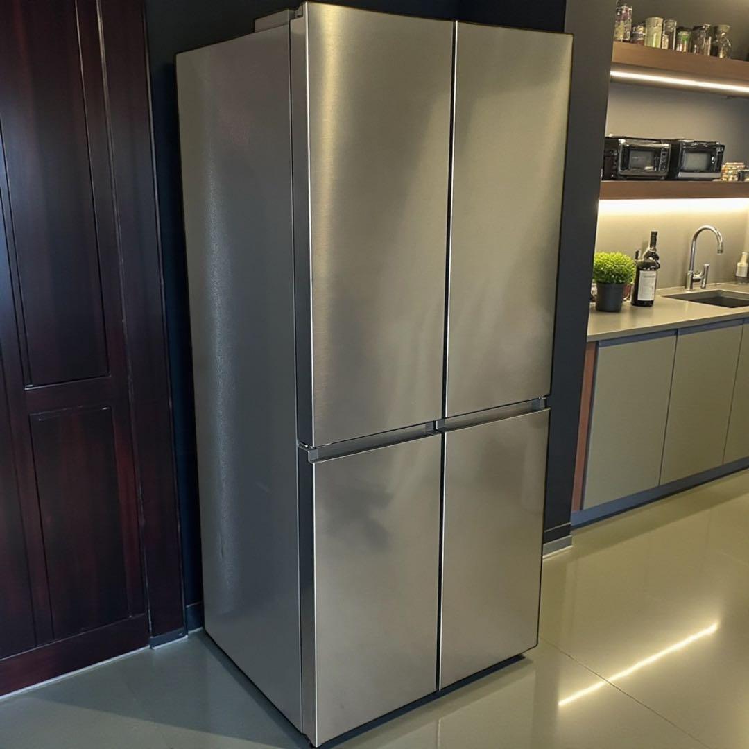 ○【極美品】Hisense 冷凍冷蔵庫 HR-DC480KS 2025年製