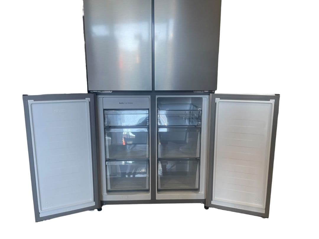 ○【極美品】Hisense 冷凍冷蔵庫 HR-DC480KS 2025年製