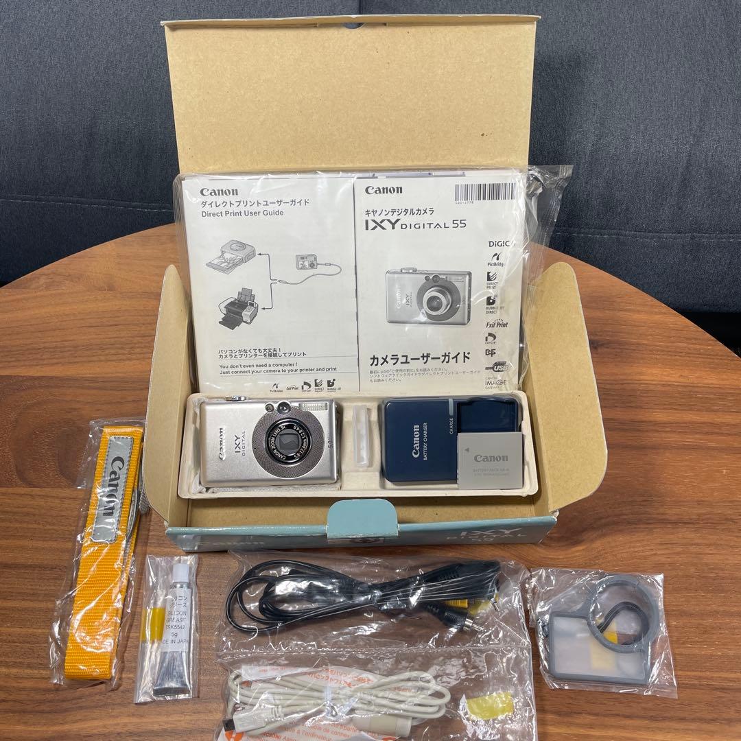 デジタルカメラ Canon IXY DEGITAL55 動作確認済