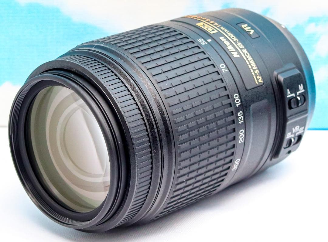ニコン Nikon 55‐300㎜⭐️超望遠レンズ⭐️手振れ補正付き⭐️美品