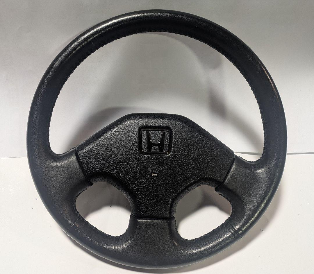 ホンダ CR-X SiR EF8 純正ステアリング　純正シフトノブ