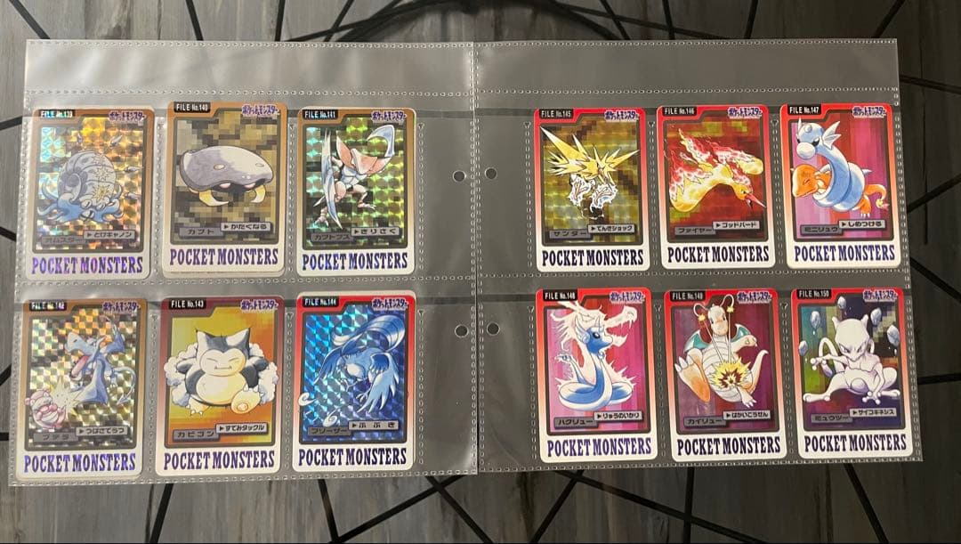 ★ポケモン カードダス青版 全151種 フルコンプNo.1〜151 1997年製