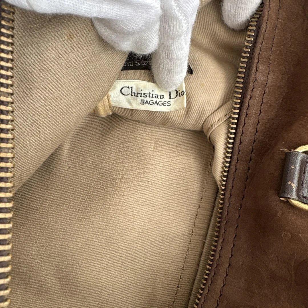 クリスチャンディオール トロッター ミニボストンバッグ