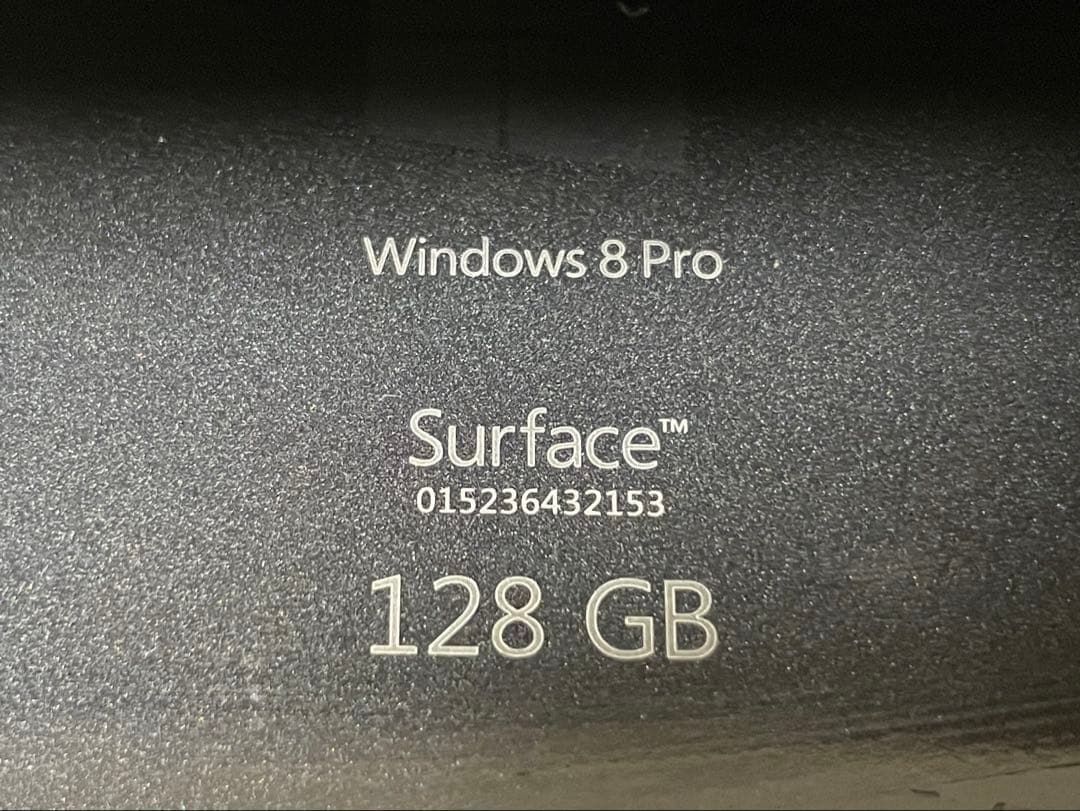箱付き　Surface Pro 1 128GB Windowsタブレット本体