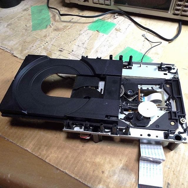 美品_完動_整備済_ONKYO_CDプレイヤー_C-702_リモコン無し