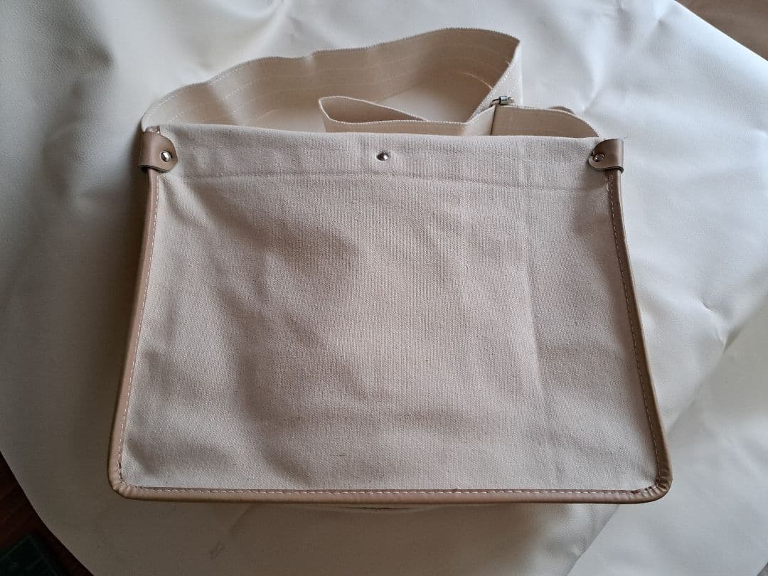 肩掛けカバン　帆布製　デッドストック品　中学生　学生カバン　昭和レトロ　当時物