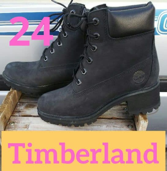 Timberlandティンバーランドヌバックヒールブーツ7W