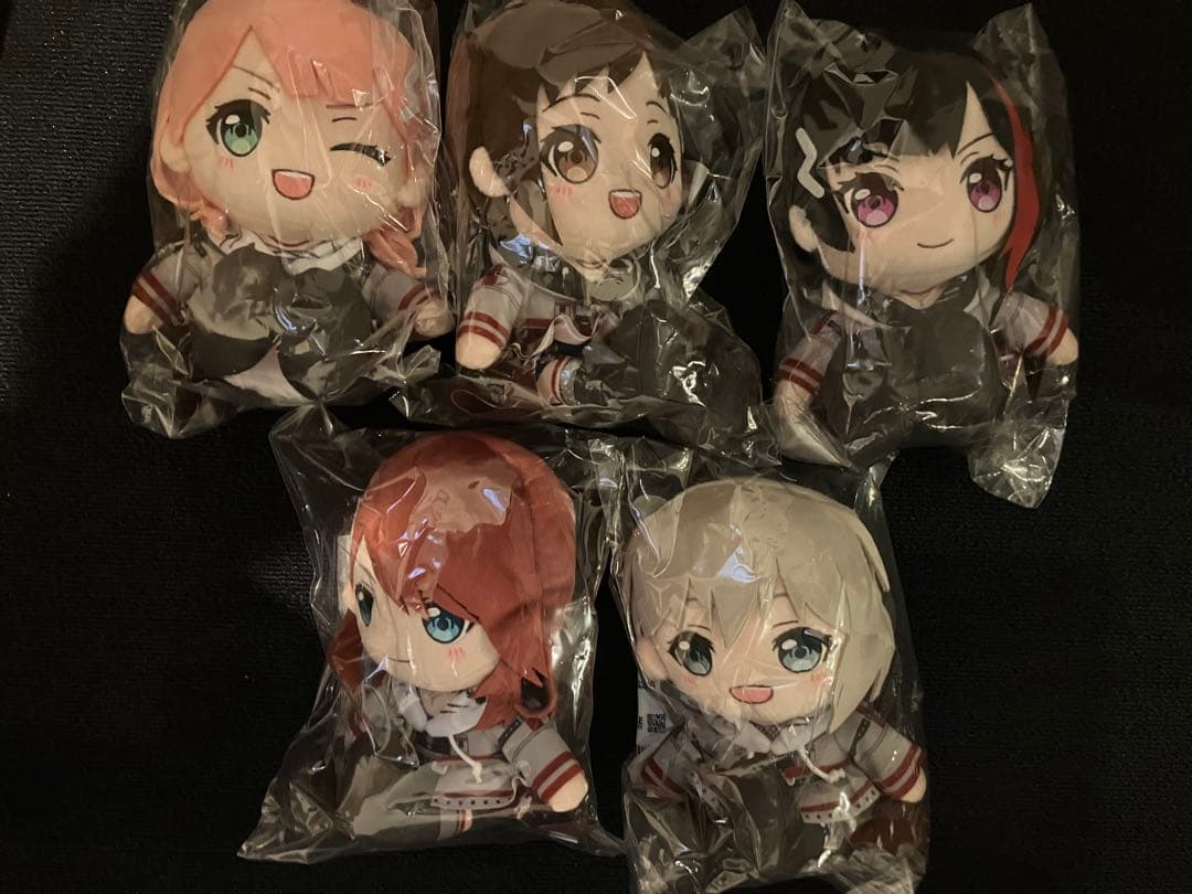 グッスマ　バンドリ　Afterglow ぬいぐるみ 5点セット　新品　未開封