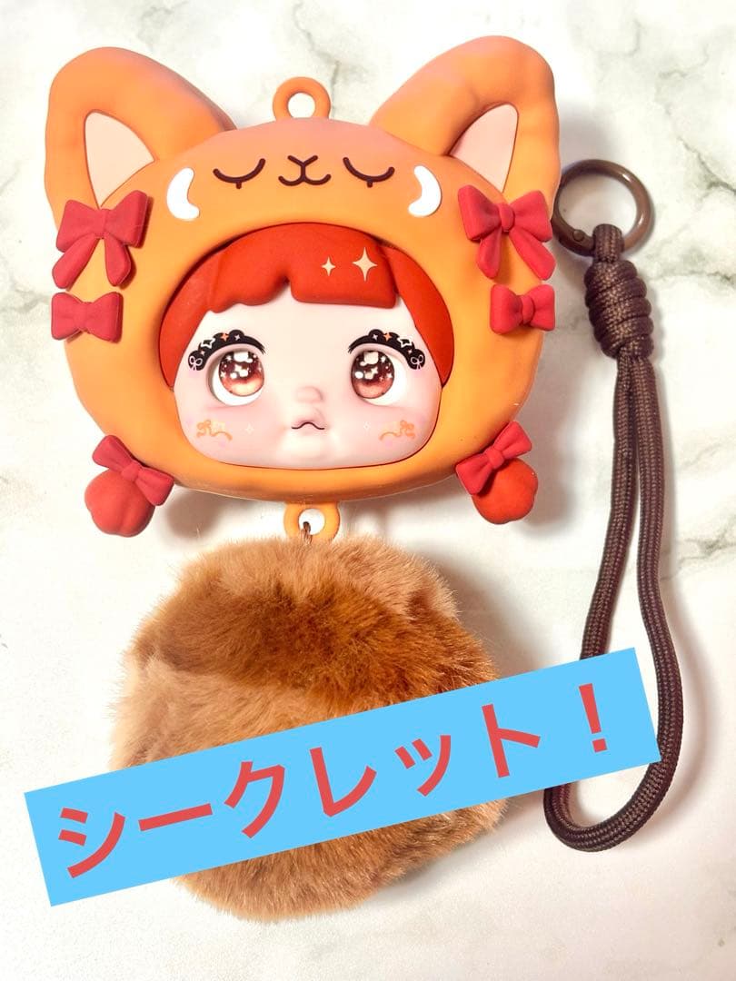 【シークレット】新作 Nommiノミ イヤホンケース アライグマ TOPTOY