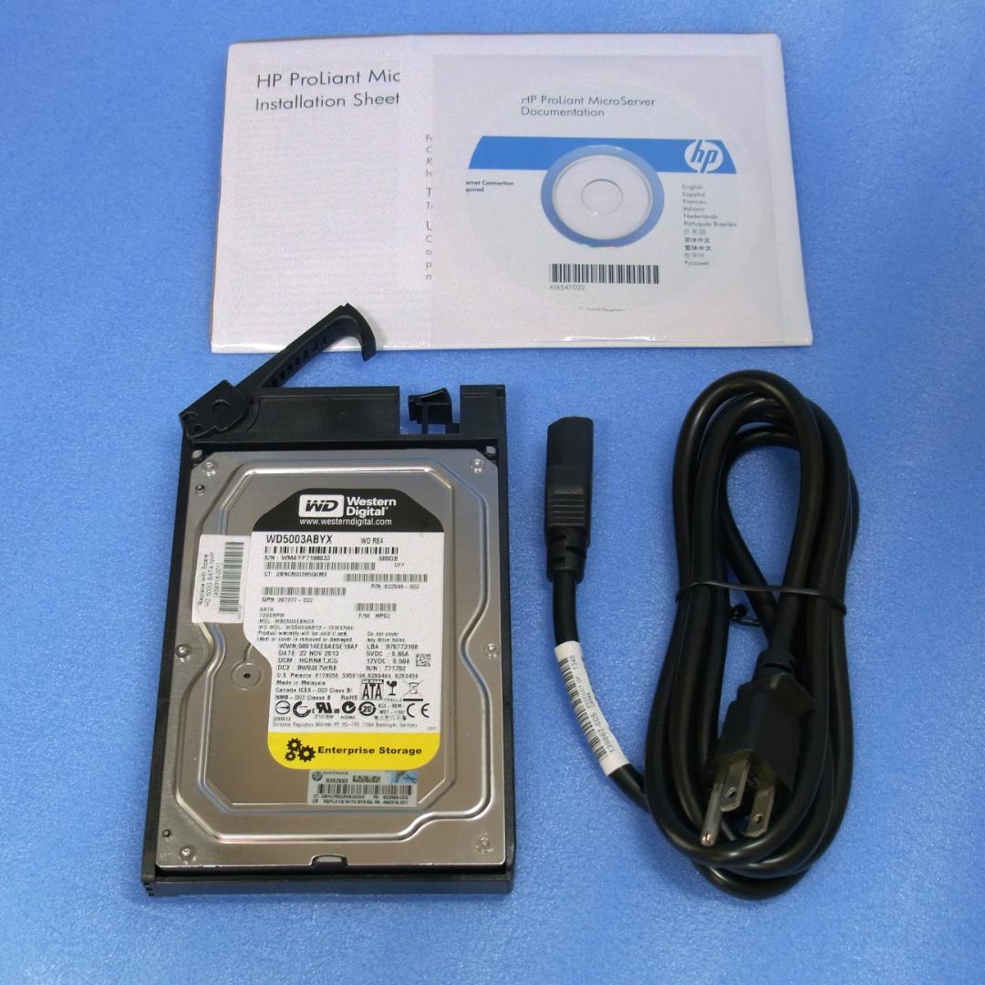 【美品】HP ProLiant MicroServer N54L(NAS向き)