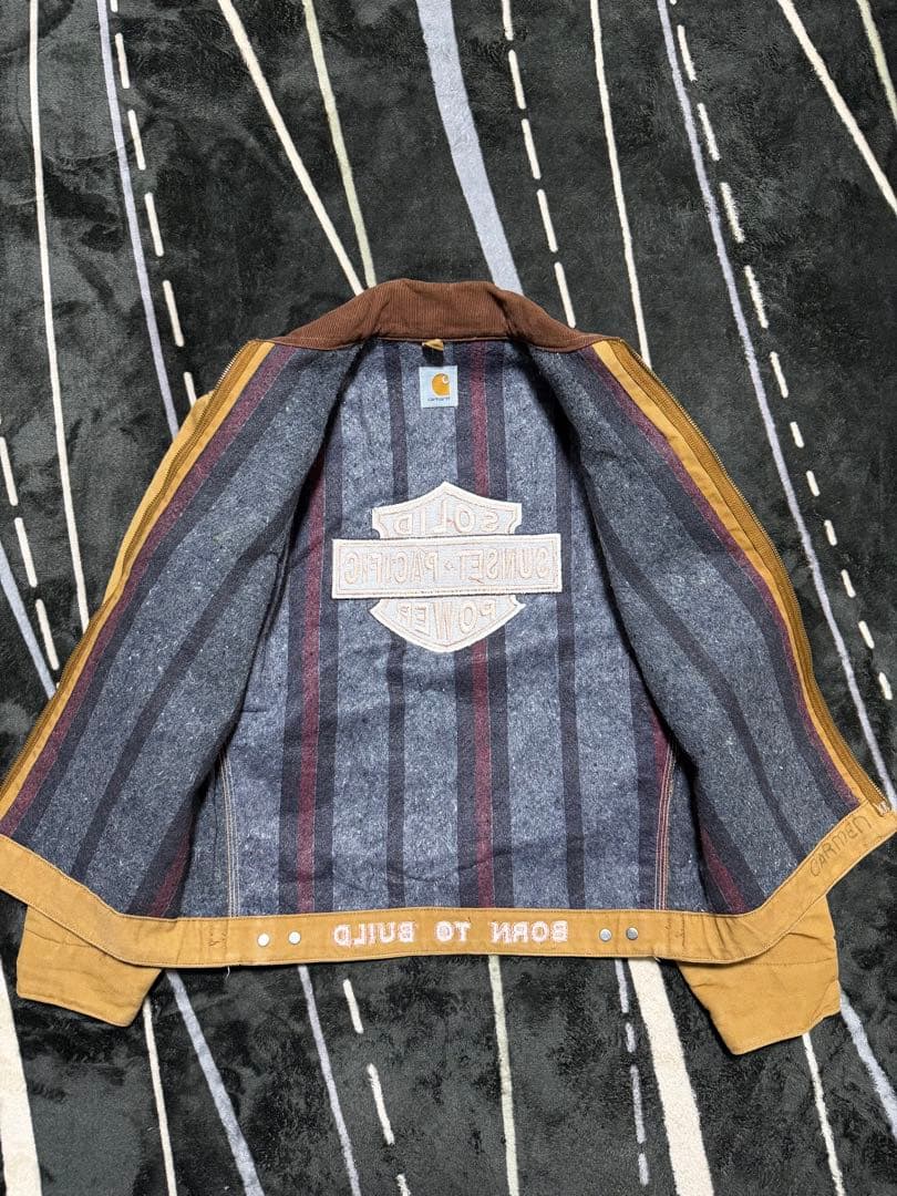 ‼️Vintage フェードカーハート デトロイトジャケット USA製