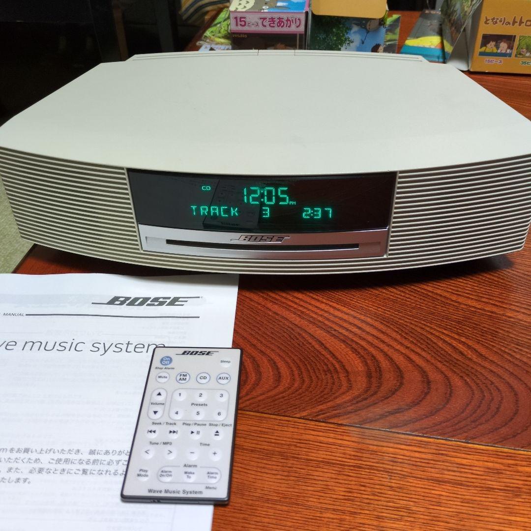 Bose Wave Music System美品完動品純正リモコン純正コード取説