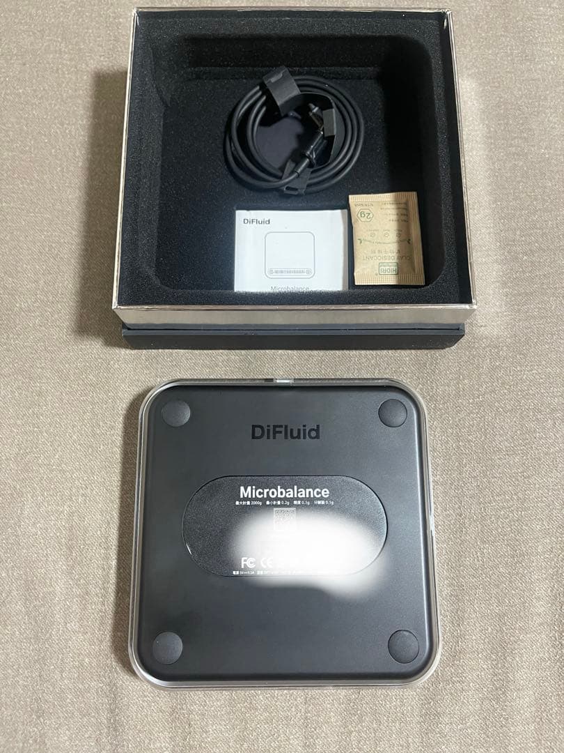DiFluidコーヒースケール ドリップスケール 精度0.1g