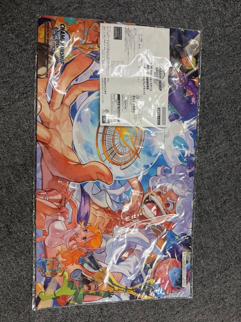 ワンピースカード 決勝退会 ルフィ ニカ プレイマット