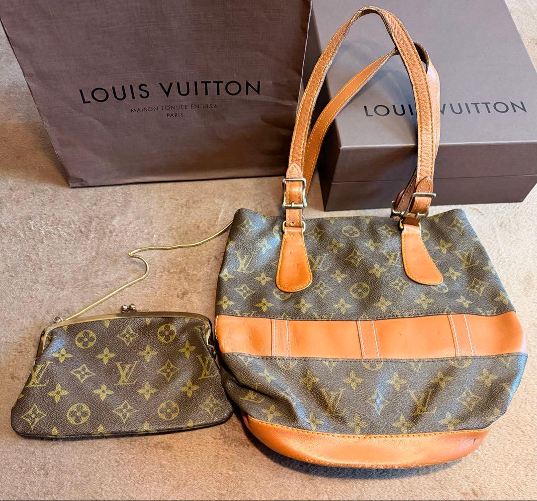 LOUIS VUITTON　ショルダーバッグ　バケツ型　USA製