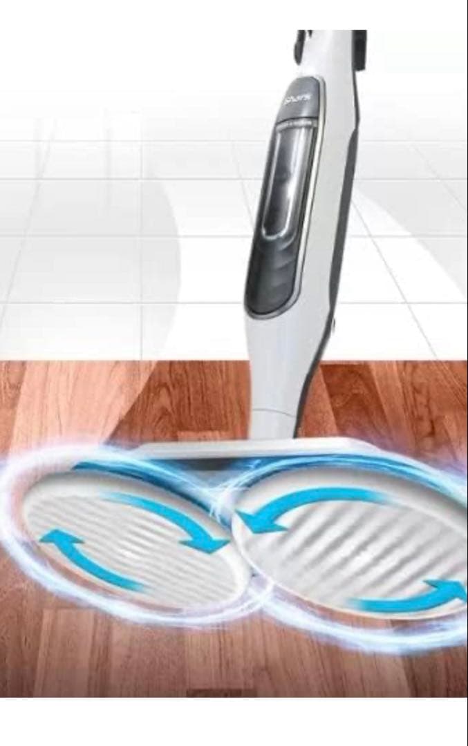 Shark STEAM & SCRUB 回転スチームモップ S7001J