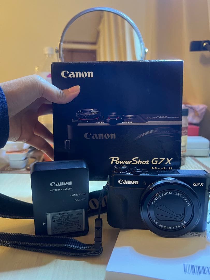 【美品】Canon PowerShot G7X Mark Ⅱ キャノン　デジカメ