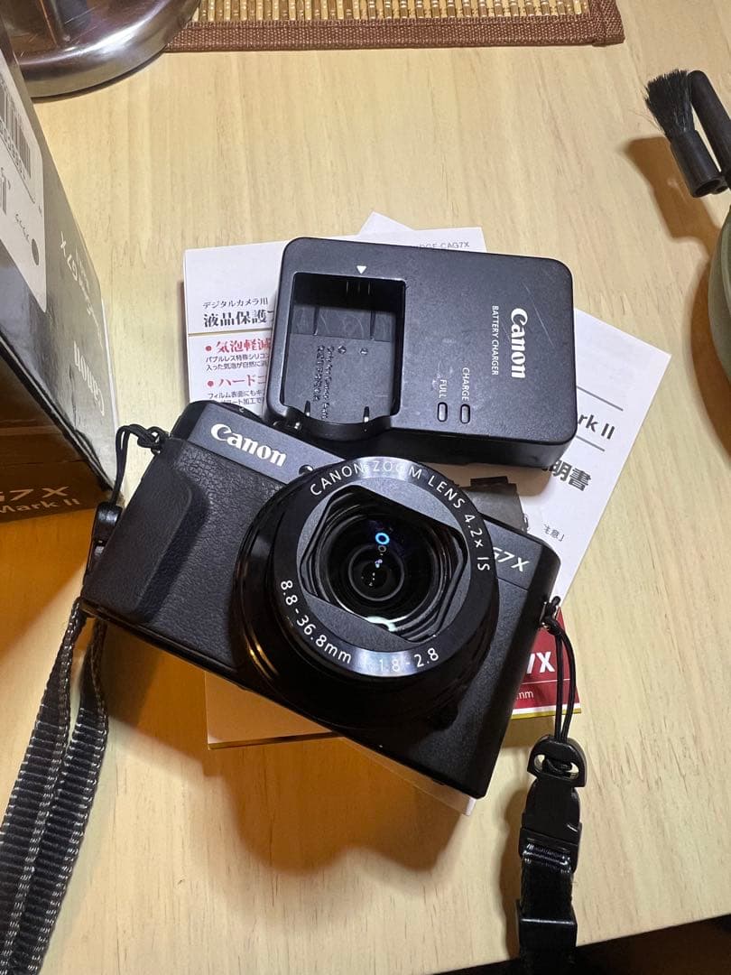 【美品】Canon PowerShot G7X Mark Ⅱ キャノン　デジカメ