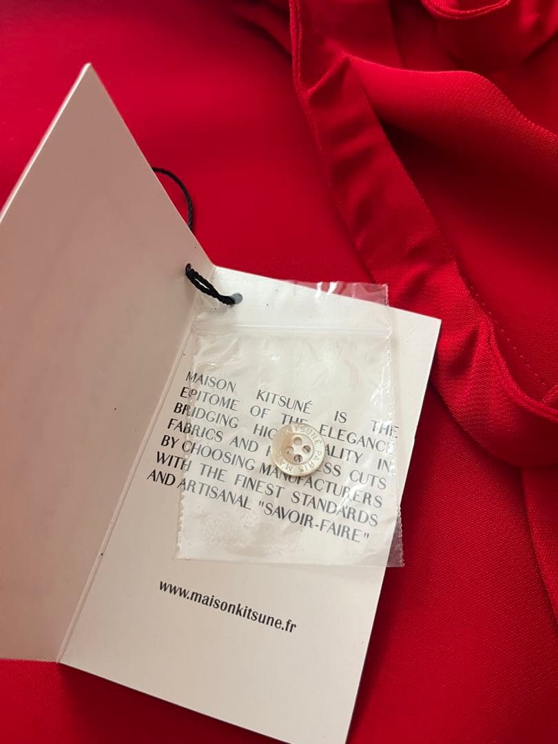 メゾンキツネ ボウタイ　ワンピース 日本未入荷　装苑 Valentino