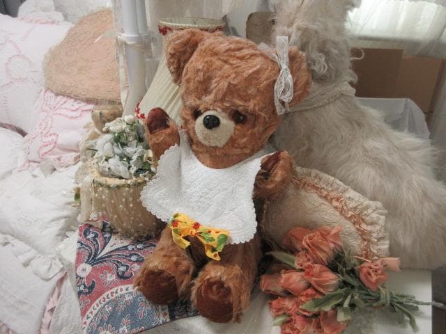 可愛い　アンティークベア　フランス　テディベア　☆　おでこちゃん