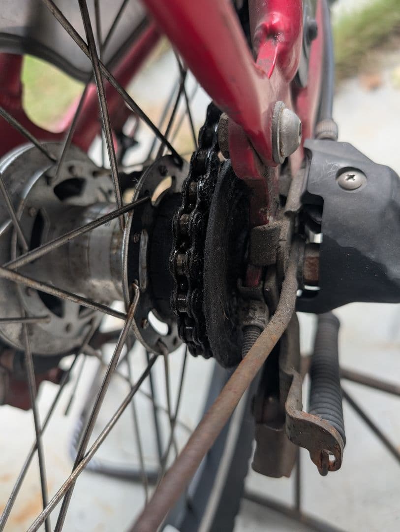 Yamaha PAS Kiss 赤 電動アシスト自転車 　直接引き取り限定