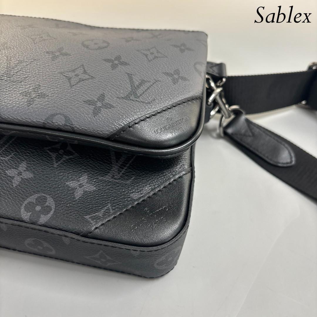 【未使用/IC】ルイヴィトン モノグラムエクリプス トリオメッセンジャー メンズ