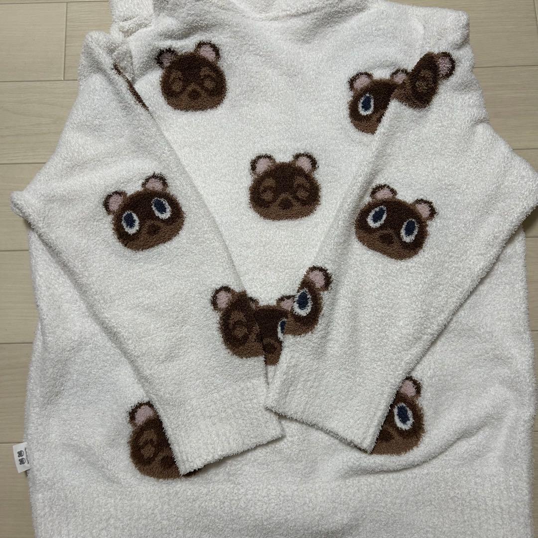 ジェラートピケ　どうぶつの森　パジャマ　上下セット