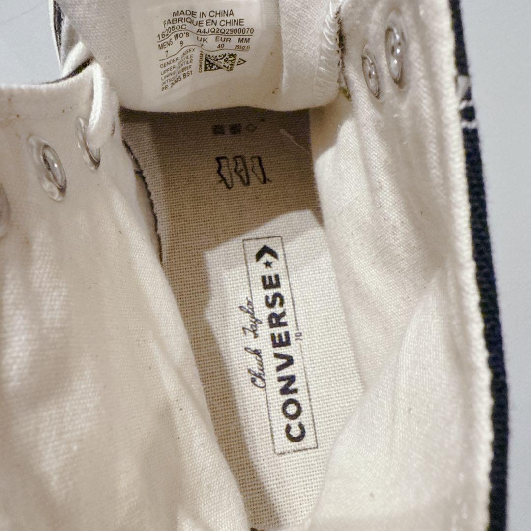 極美品✨CONVERSE CT70 チャックテイラー70 黒 25.5 海外限定